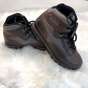 Timberland | Vintage Leather & Canvas Boots | Size 8.5